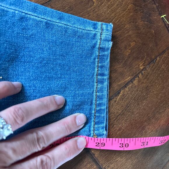 Cabi Jeans Low Rise Slim Ankle Jeans Medium Wash Denim Blue Women's Size 6 - Picture 8 of 9